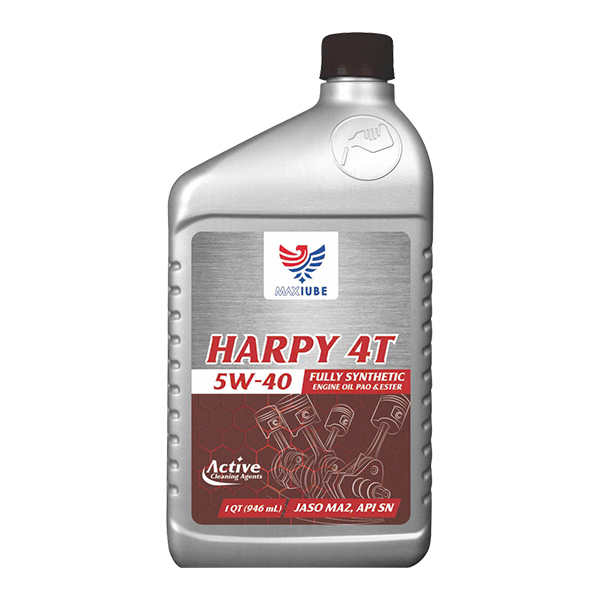 Nhớt MAXLUBE HARPY 4T 5W-40 946ml