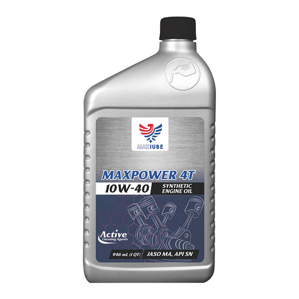 Nhớt MAXLUBE MAXPOWER 4T 10W-40 946ml